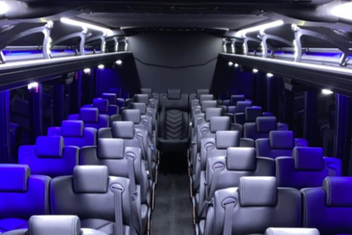Chula Vista Charter Bus Interior