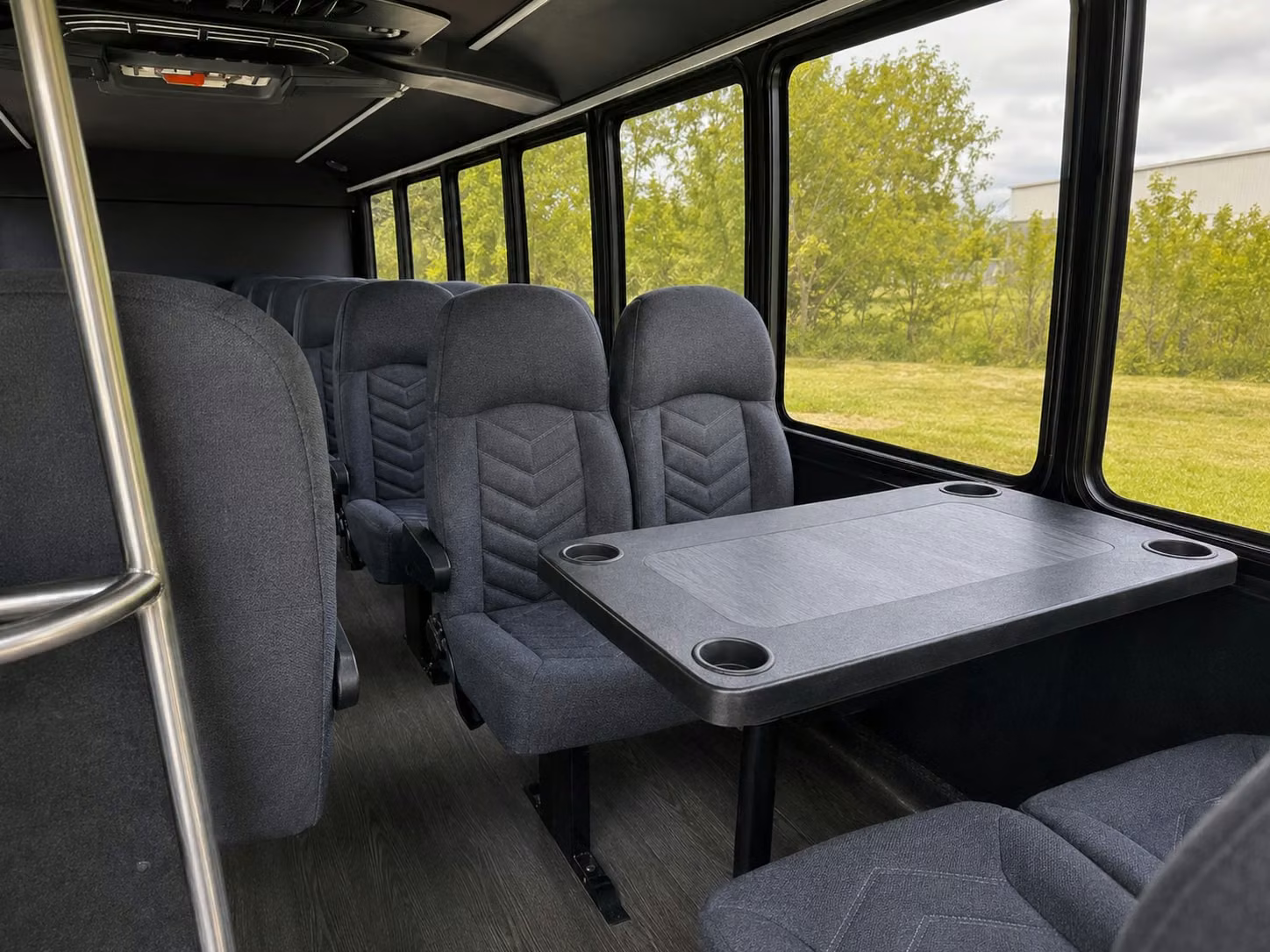 20 passenger minibus interior