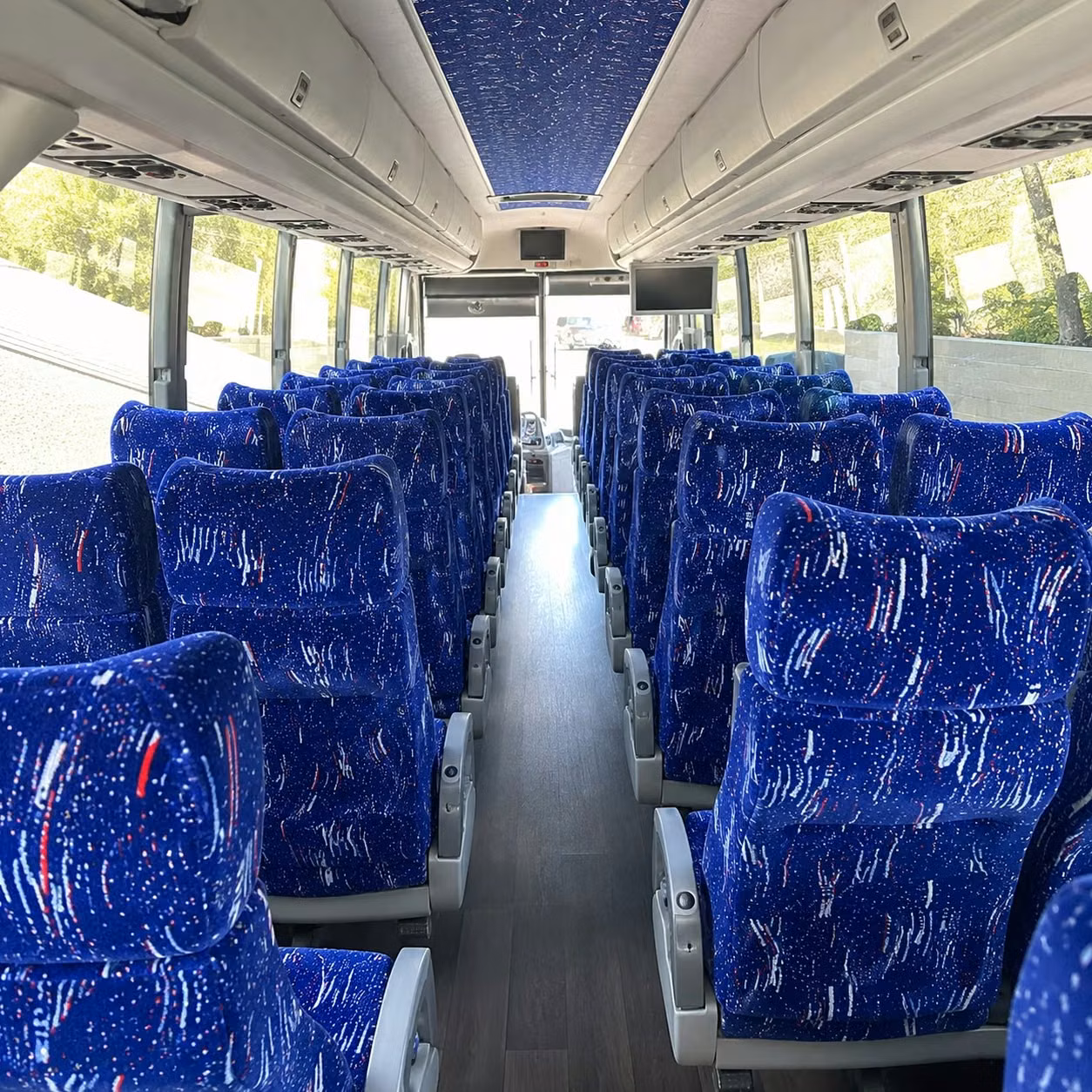 chula vista charter bus rental interior