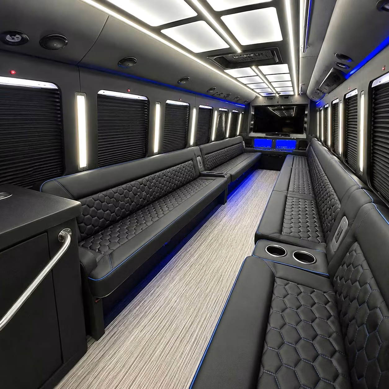 party bus interior