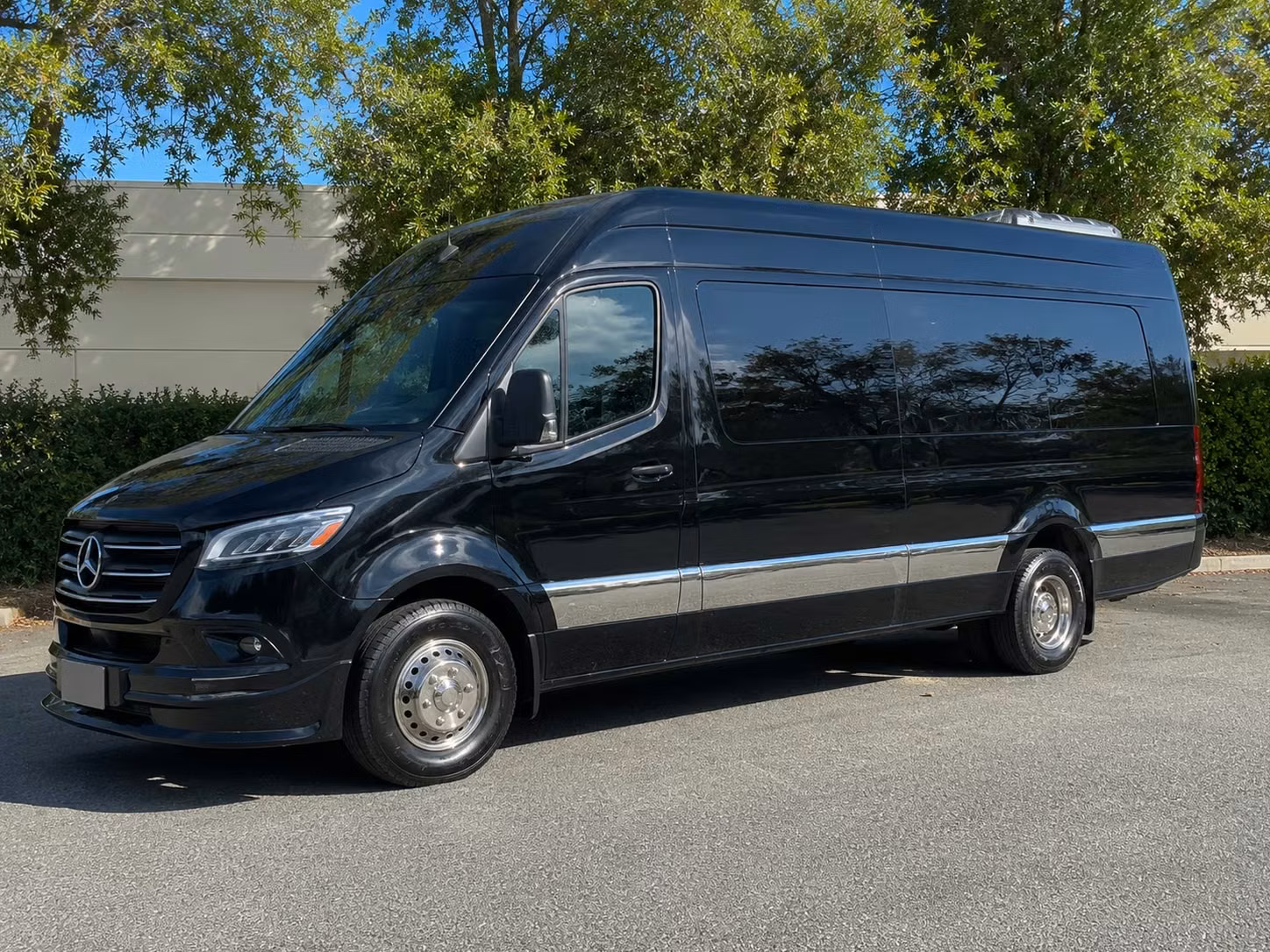 sprinter van with driver